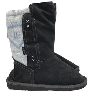 MUK LUKS Kids Girls Stacy Pull On Winter Bootie